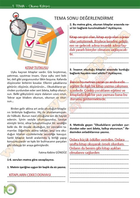 6 sınıf türkçe çalışma kitabı sayfa 115 cevapları meb